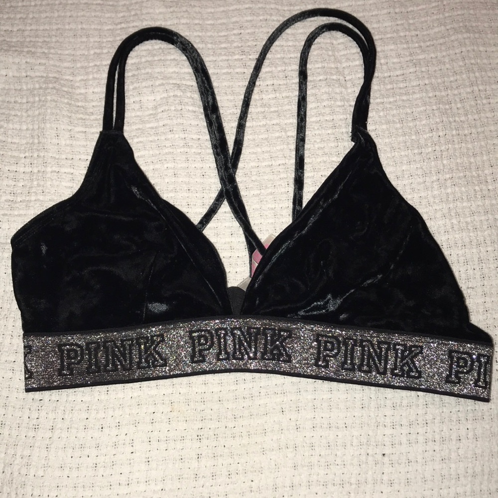 Express velvet bralette